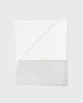 Cobija Doble Faz Burbuja Gris Bordado Surtido